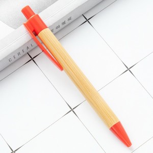 OS-0272 Custom bamboo ball pens