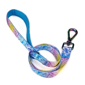 HH-0341 Custom printed logo dog leashes