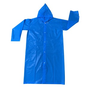 LO-0147 custom adult PEVA raincoats