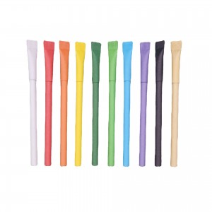 OS-0546 recycled paper pens with cap