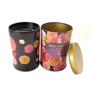 HH-0307 custom round money containers