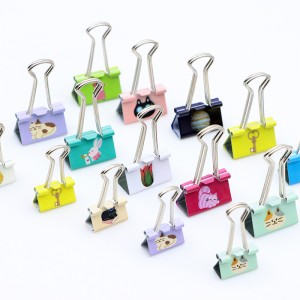 OS-0566 promotional themed binder clips with shaped