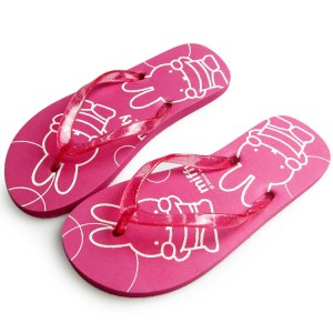 AC-0389 EVA flip flops with logo printed