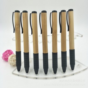 OS-0483 Promotional twist bamboo pens